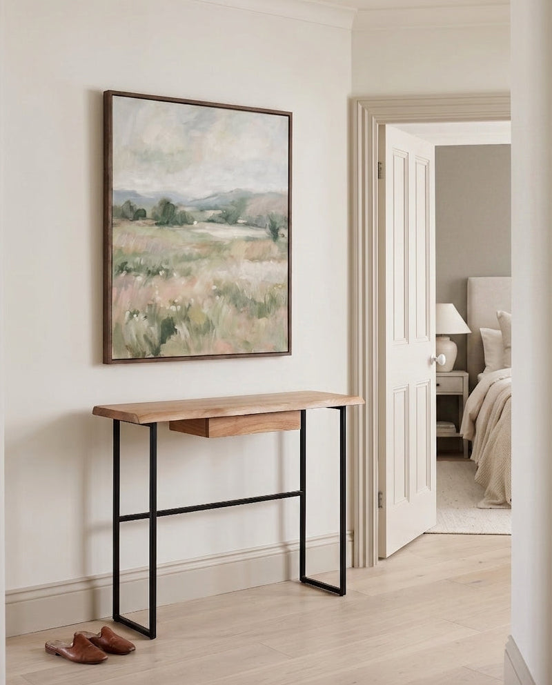 George Live Edge Console Table