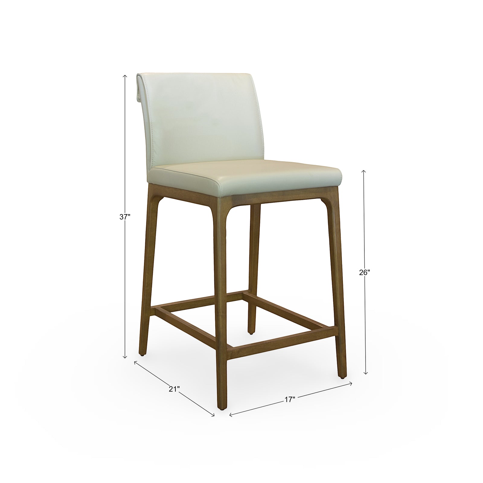 Hastings Leather Counter Stool