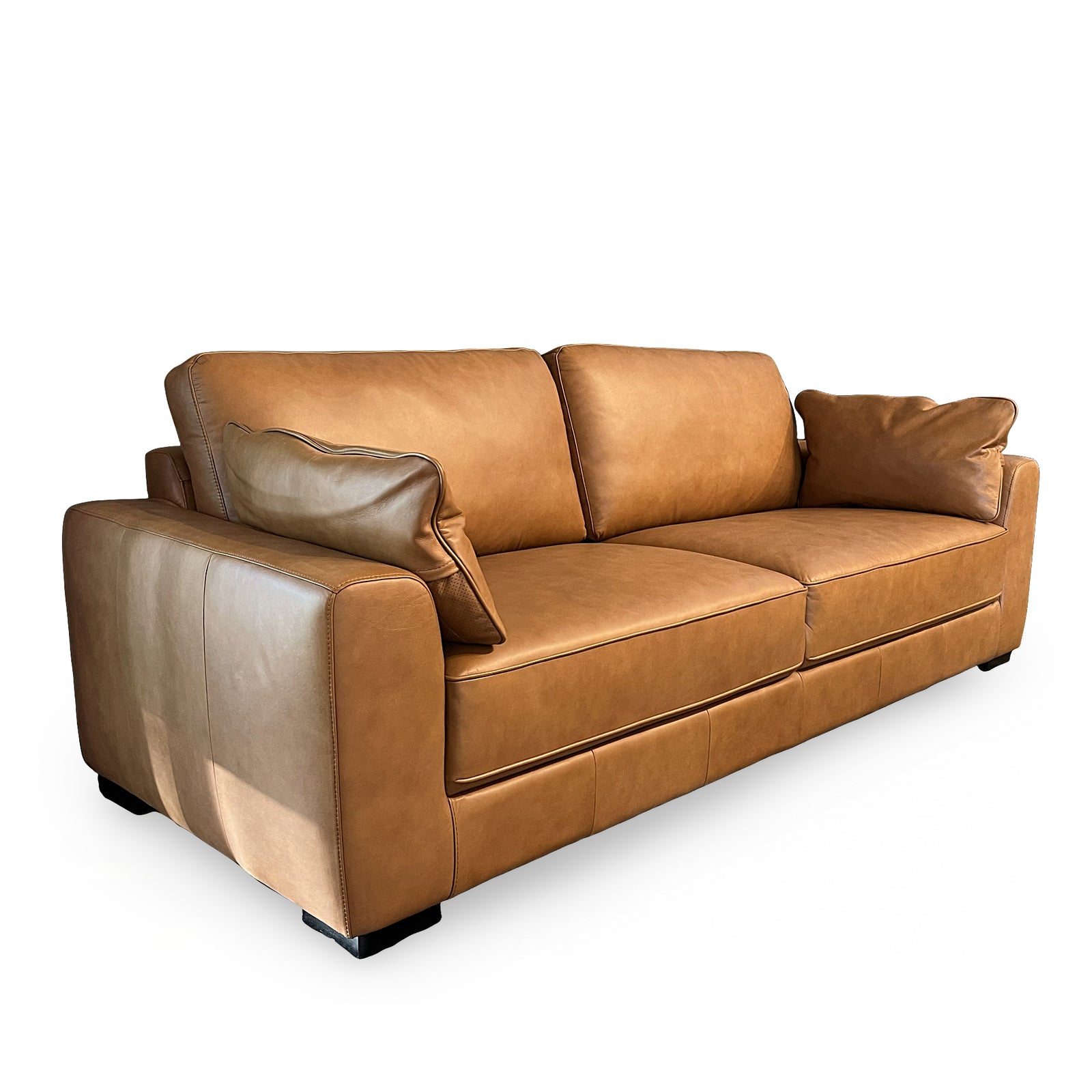 Evan Leather Sofa