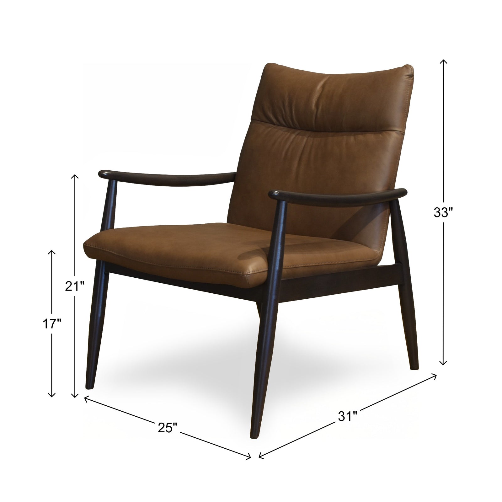 Jensen Leather Accent Chair