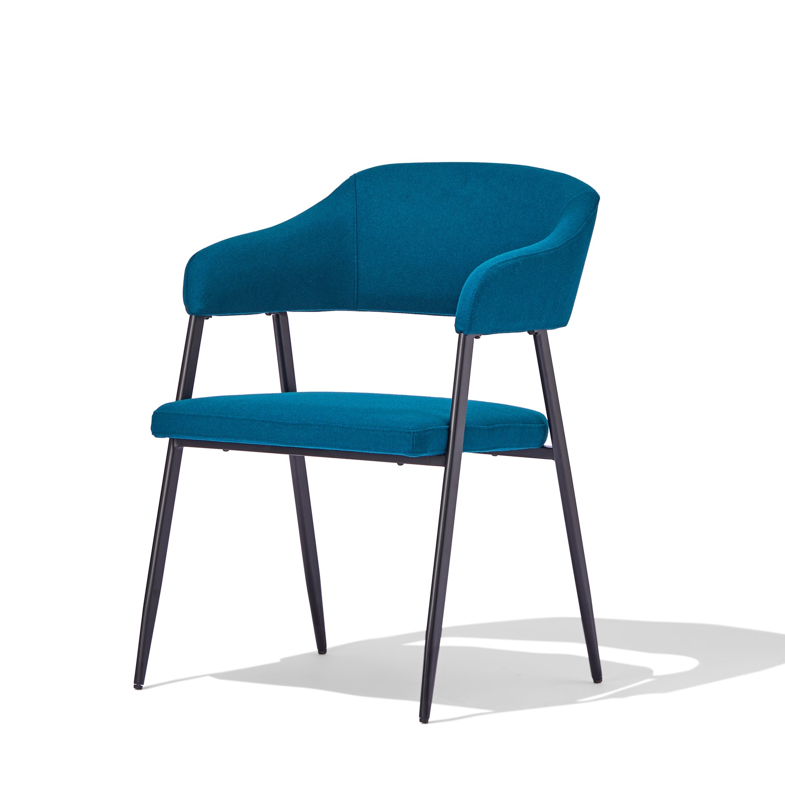 Maxwell Dining Chair, Upholstered with Arms, Set of 2