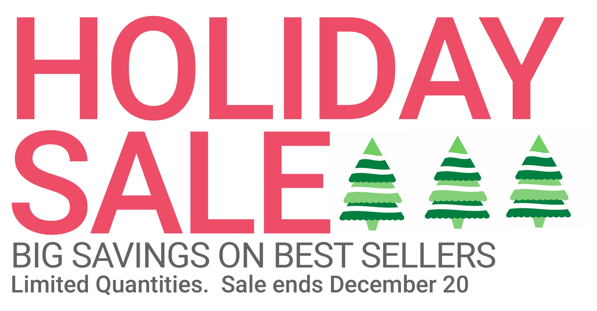 Holiday Sale