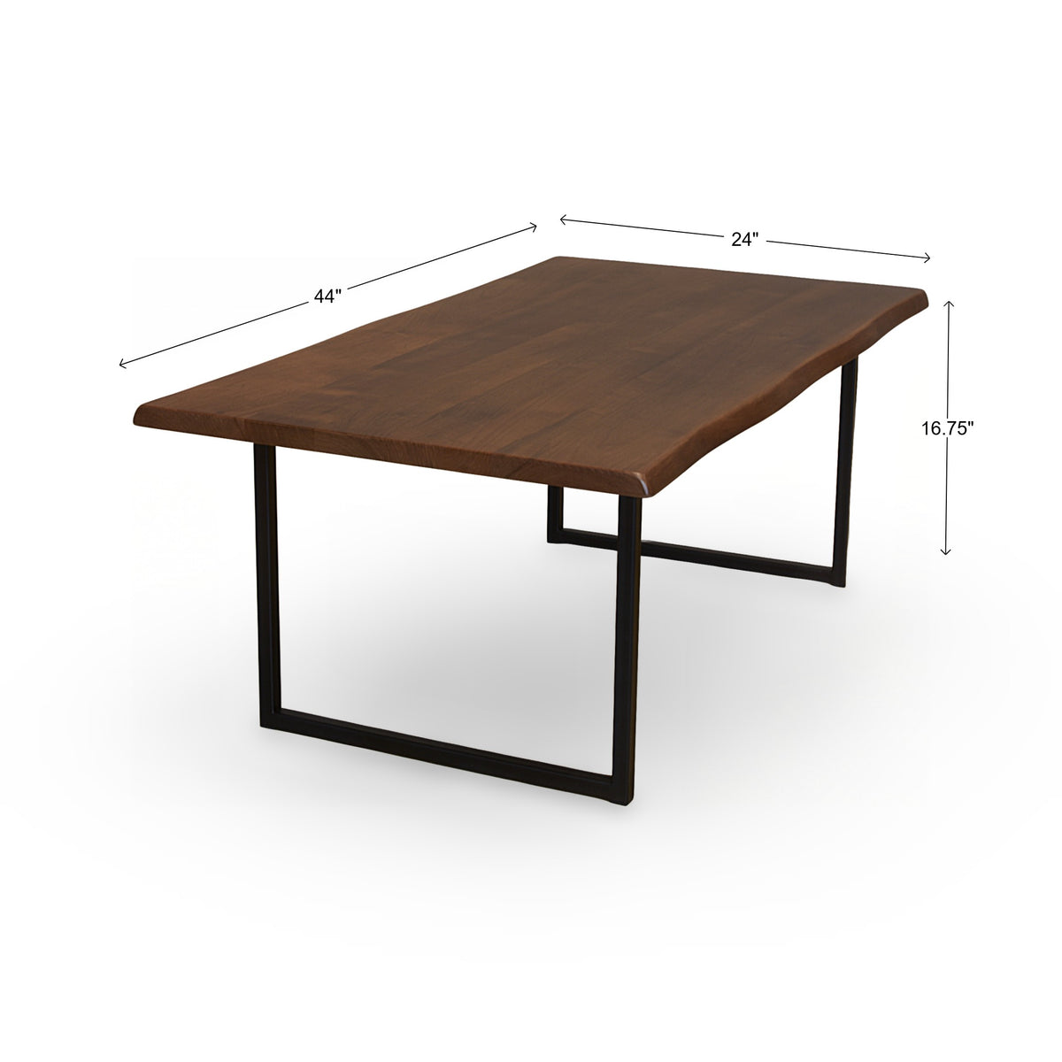 Aptos Coffee Table with Live Edge