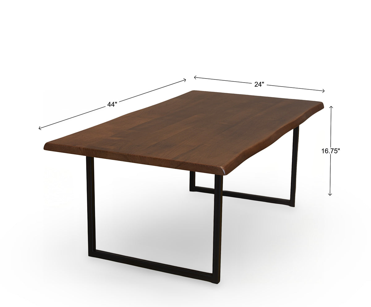 Aptos Coffee Table with Live Edge