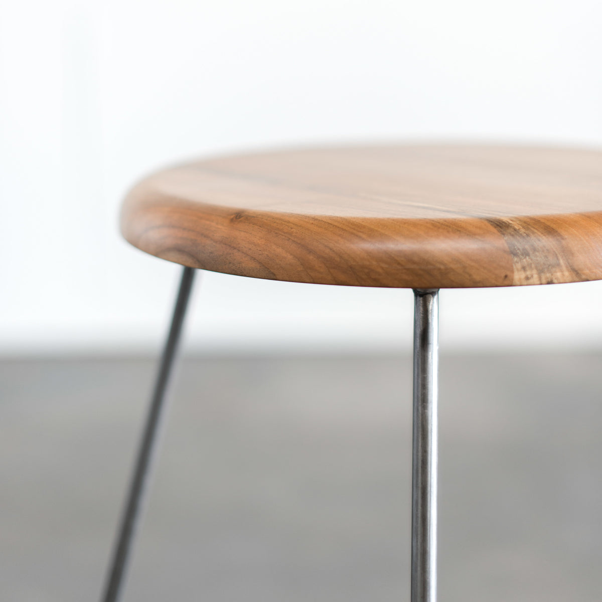 Nelson Walnut Bar Stool