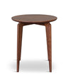 Borgen Walnut Round Side Table