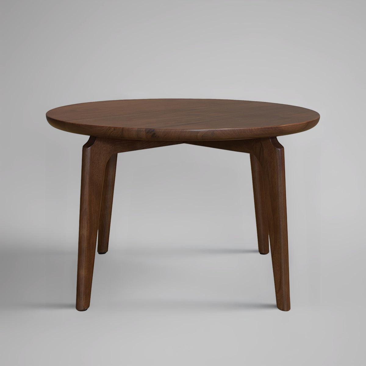 Borgen Round Coffee Table in Walnut