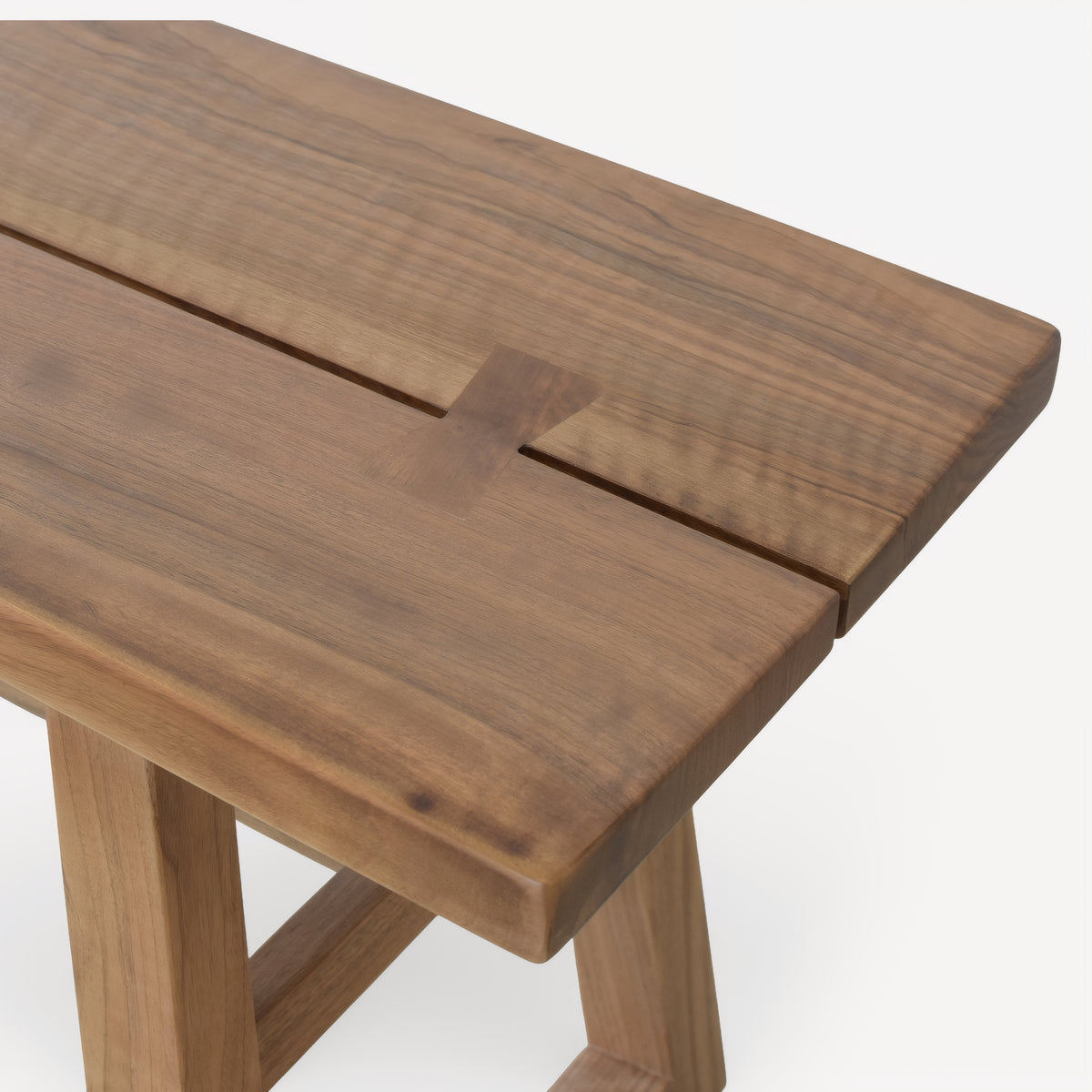 Chelsea Bench, Solid Walnut, Feat. Dovetail Joinery