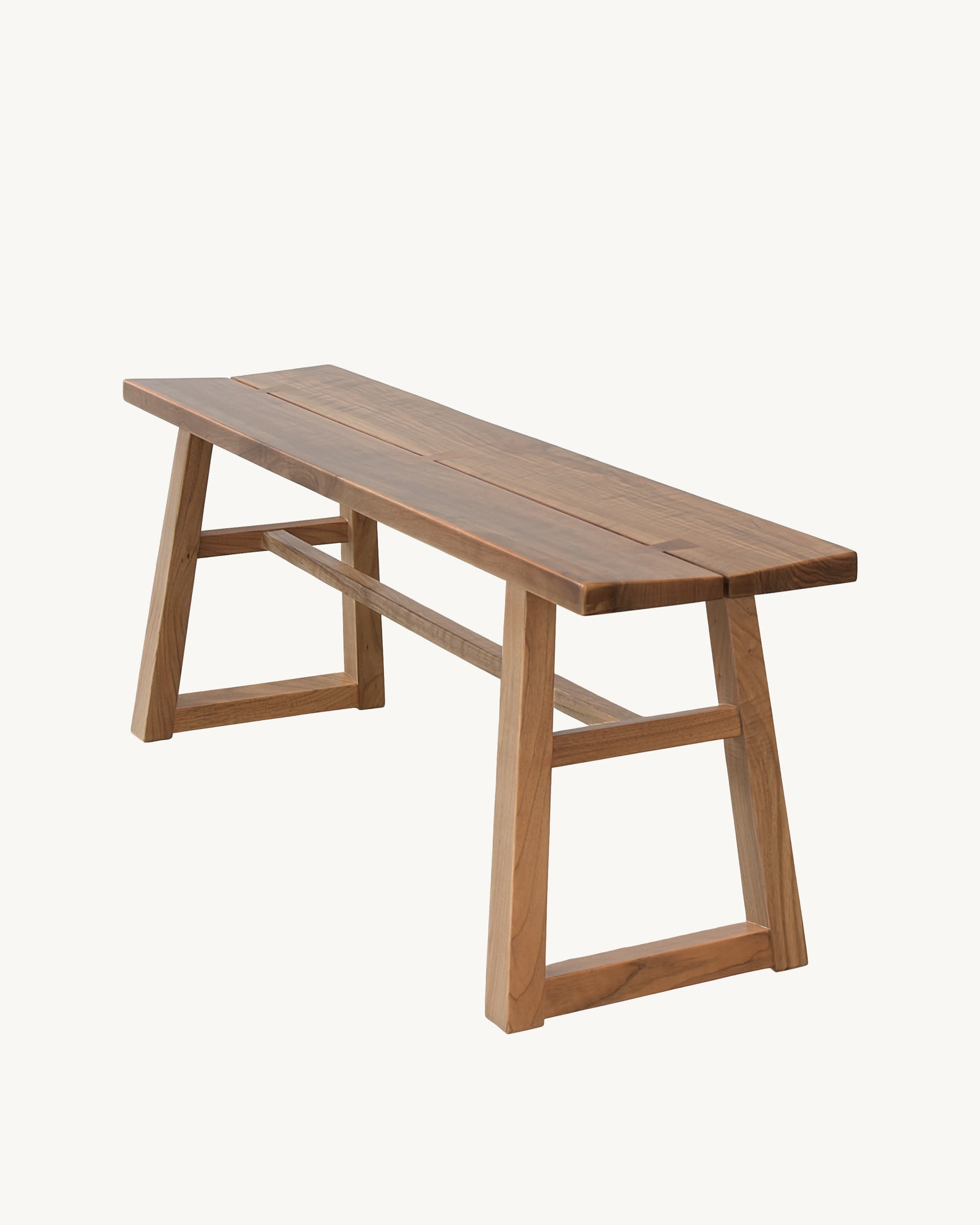 Chelsea Bench, Solid Walnut, Feat. Dovetail Joinery