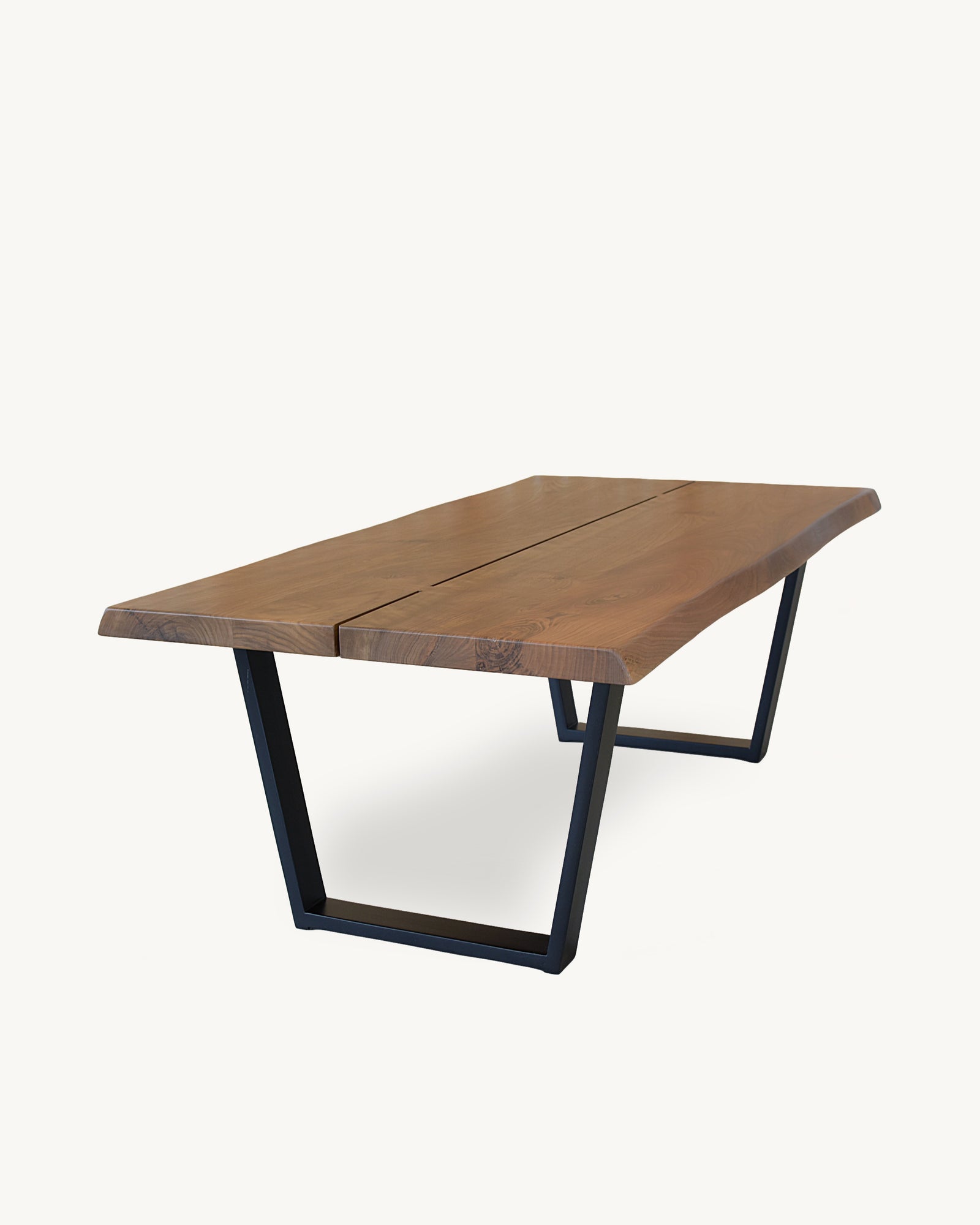 George Live Edge Solid Walnut Coffee Table