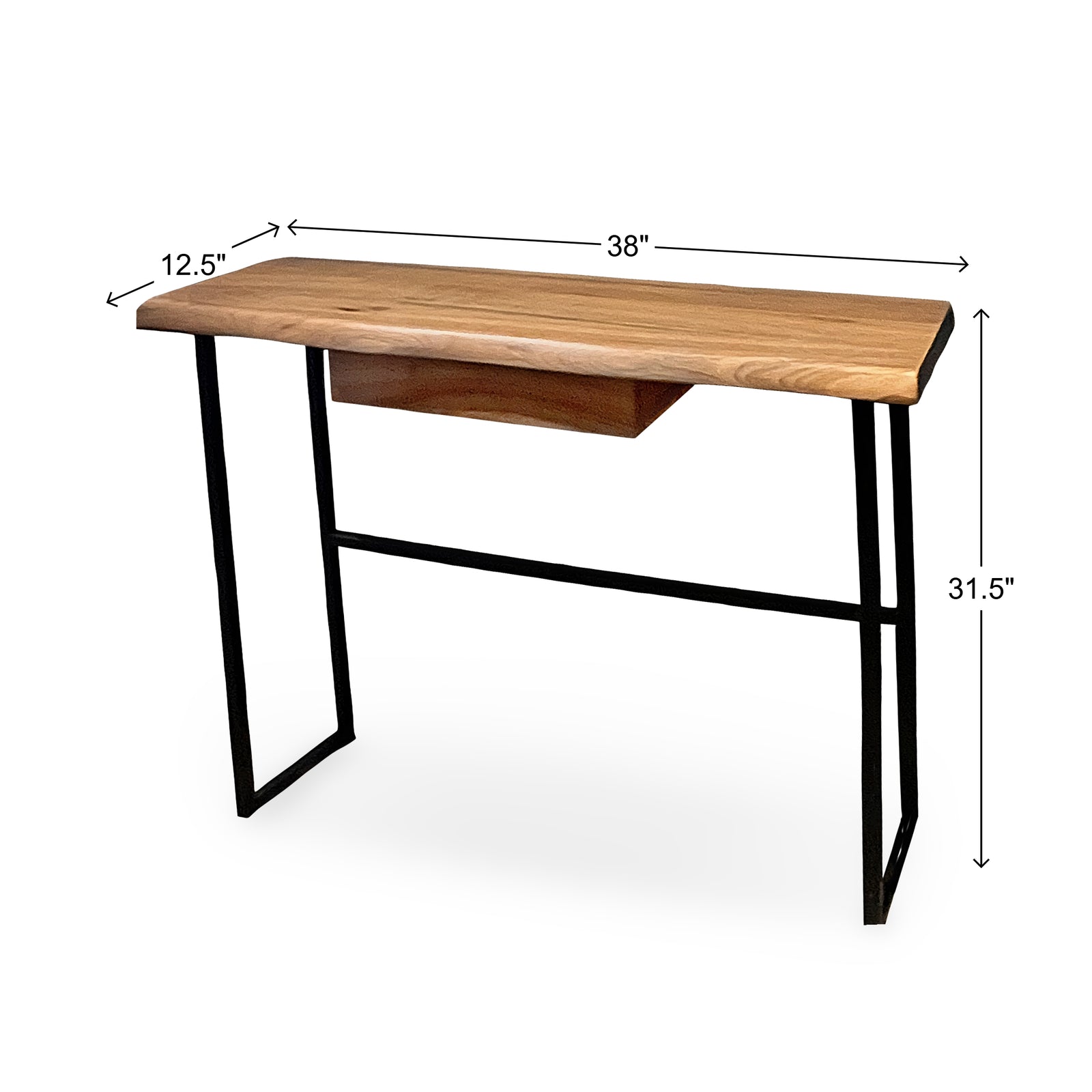 George Live Edge Console Table