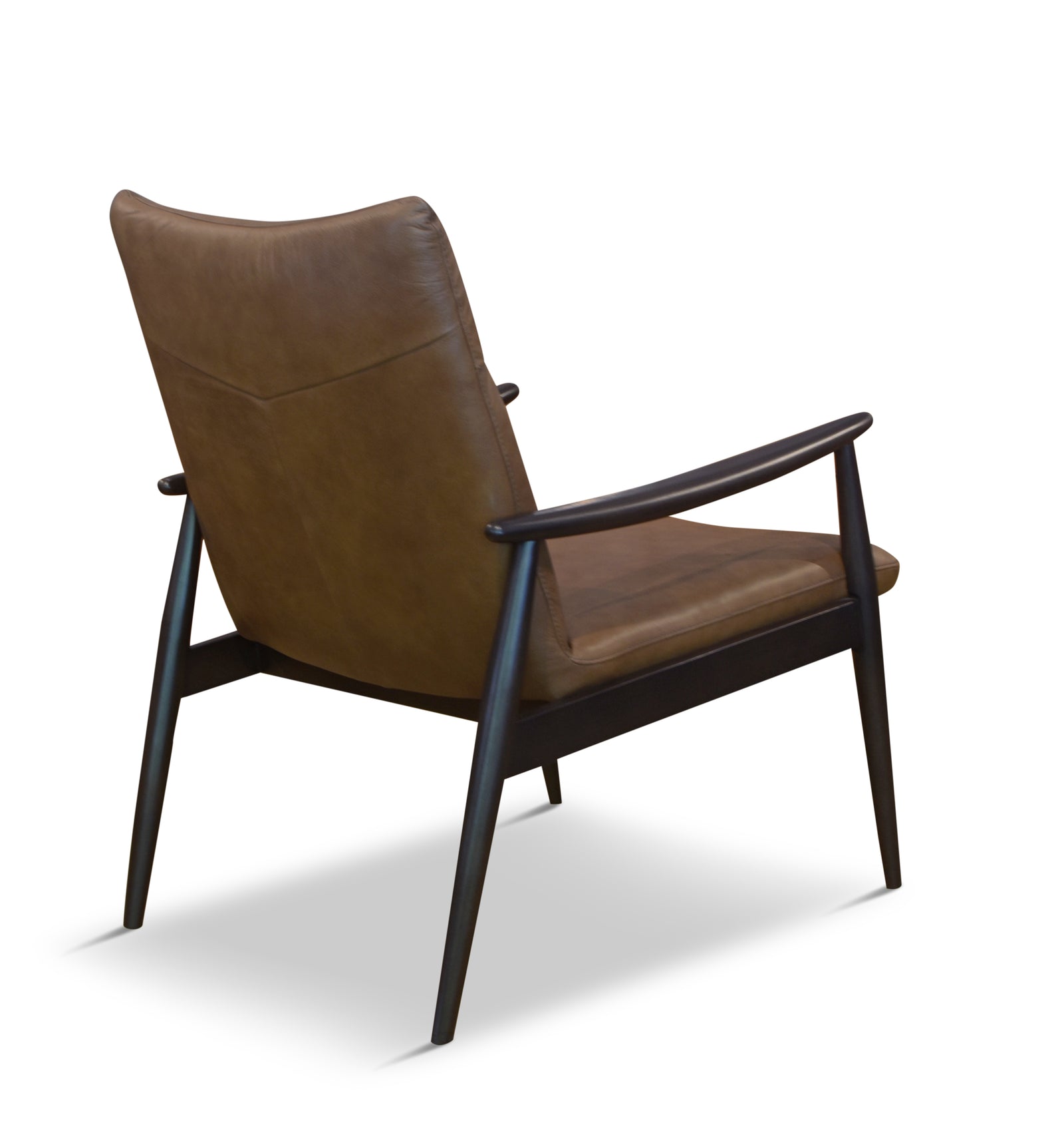 Jensen Leather Accent Chair - Gingko Furniture