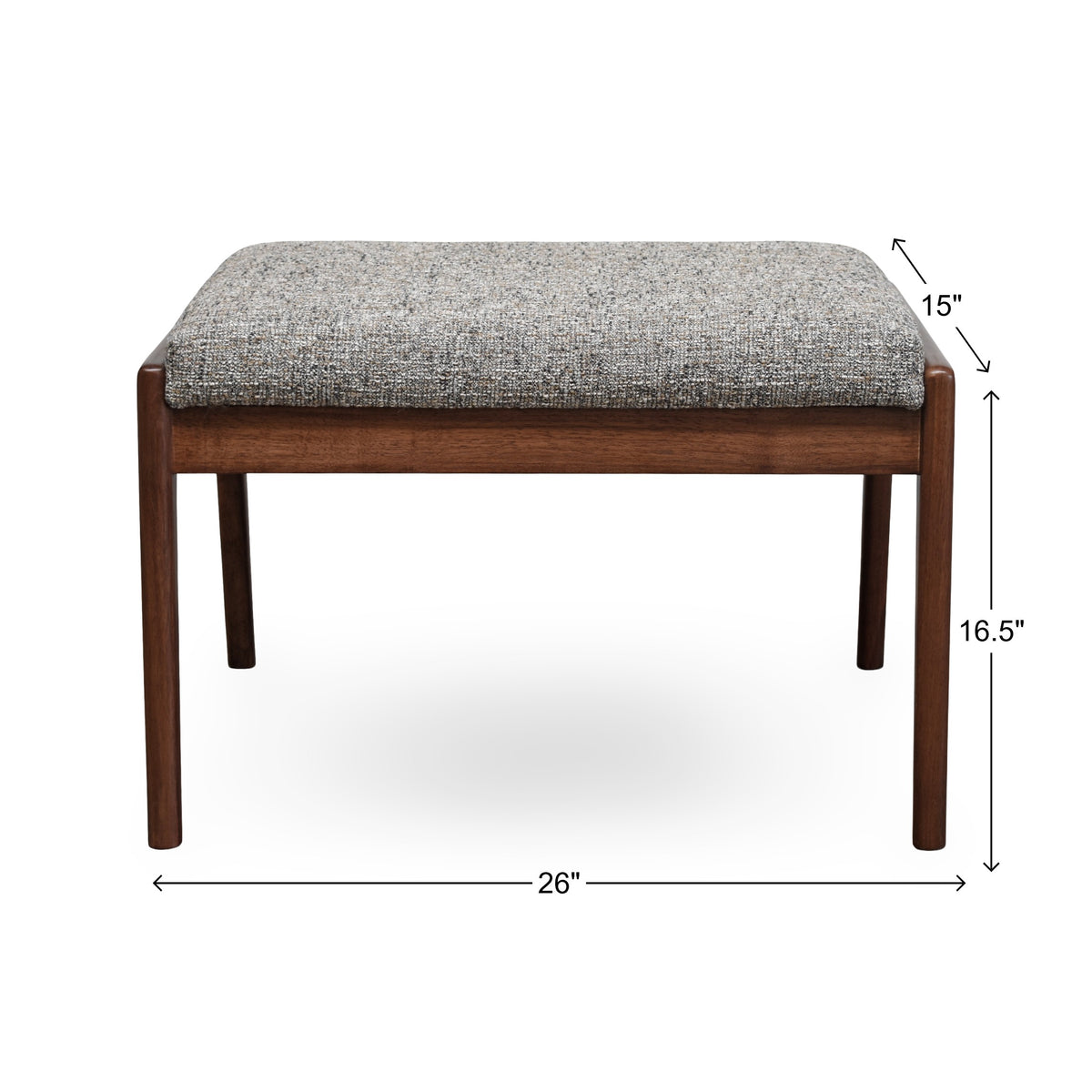 Mid Century Modern Ottoman