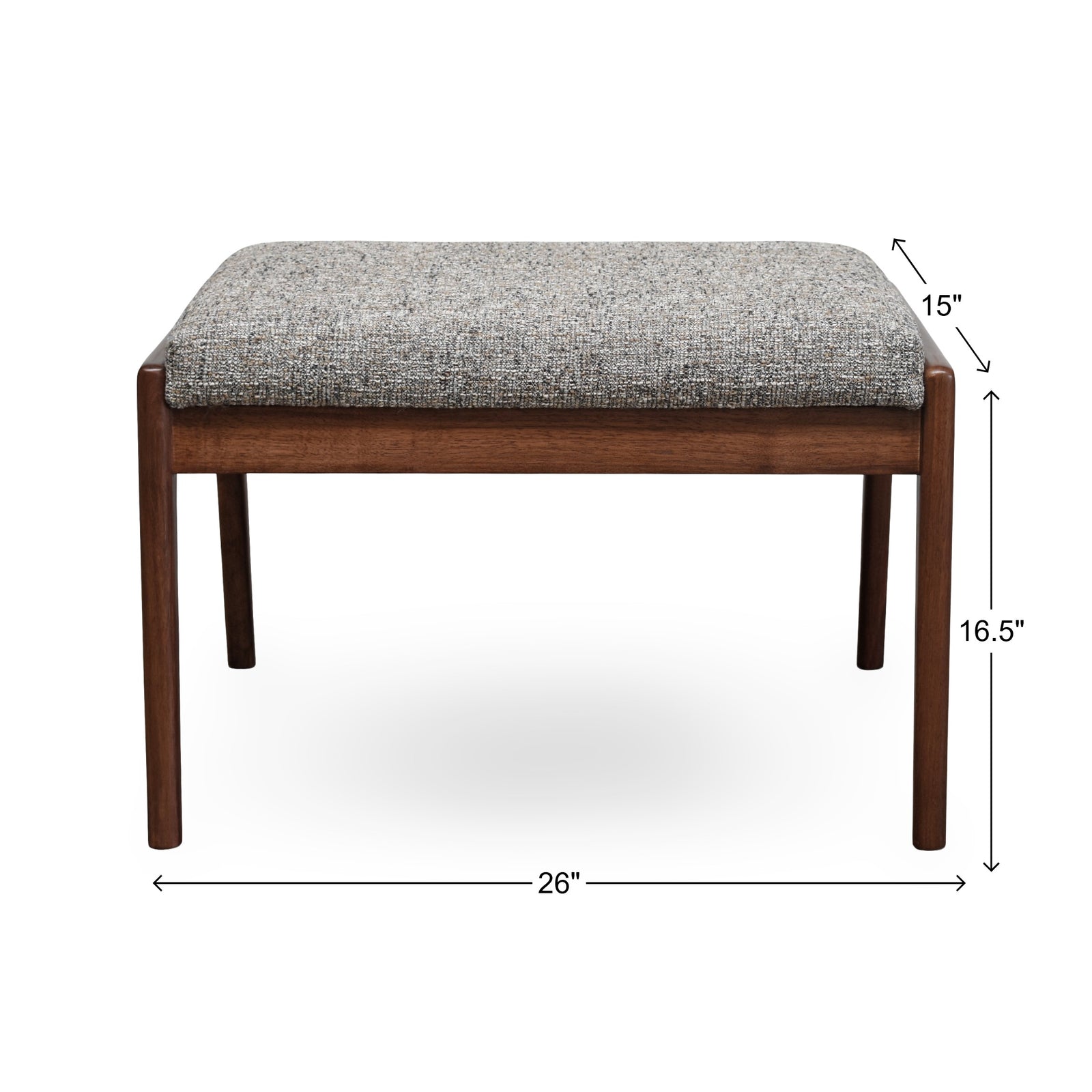 Mid Century Modern Ottoman