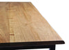 George Live Edge Solid Walnut Dining Table