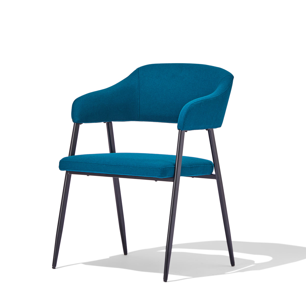 Maxwell Dining Chair, Upholstered with Arms, Set of 2