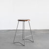 Nelson Walnut Counter Stool