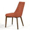 Pascal Dining Chair, Picante, Medium Walnut - REAR