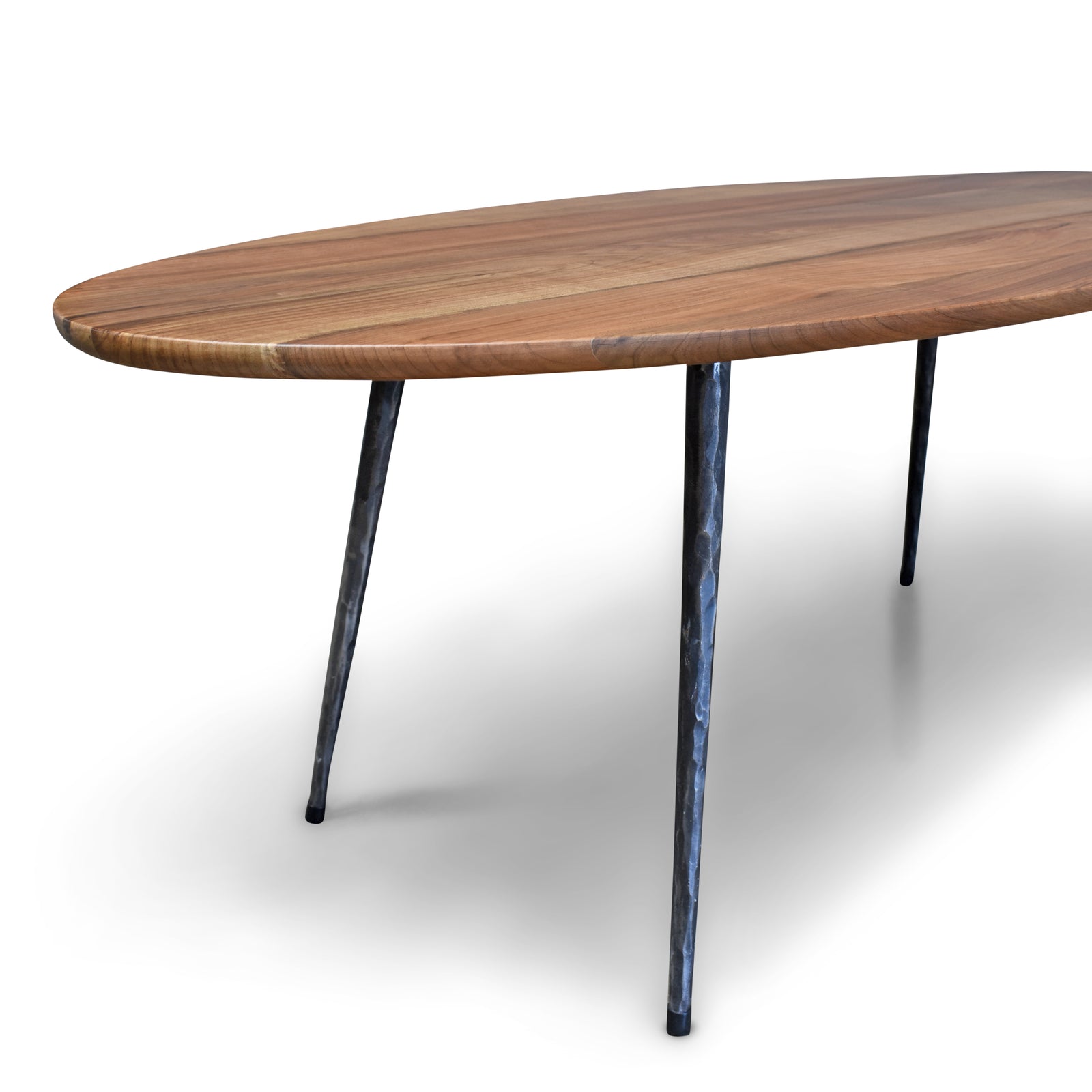 Walnut Mid Century Surfboard Coffee Table