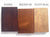 Walnut Finish Samples